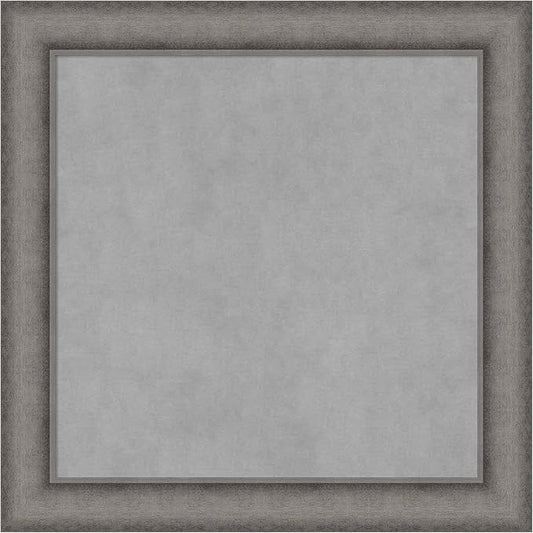 Amanti Art Grey Framed Magnetic Board 24x24 Medium Vision Board by AmantiArt