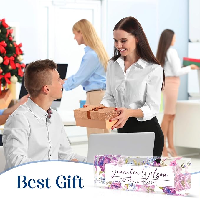 Personalized Office Name Plate, Custom Name Plate - Image 7