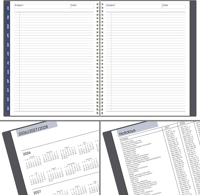 AT-A-GLANCE 2027 Appointment Book Planner, Weekly & Monthly, 8.5" x 11" - Image 7