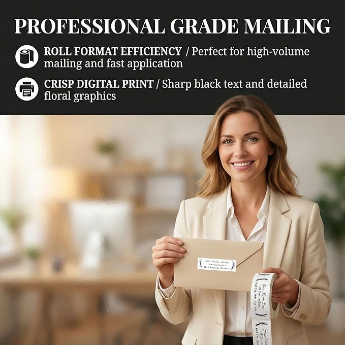 Address Labels Personalized Return Address Labels Personalized Custom Mailing - Image 7