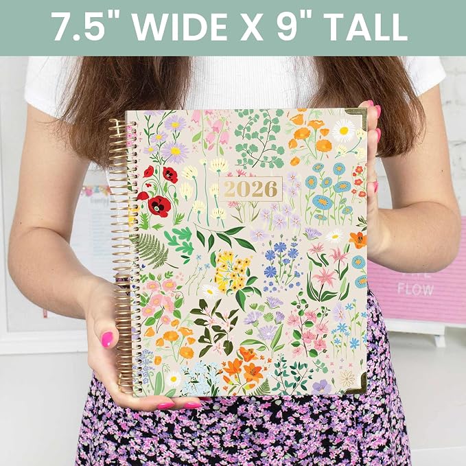 bloom daily planners 2026 Hardcover Calendar Year Goal & Vision Planner - Image 7