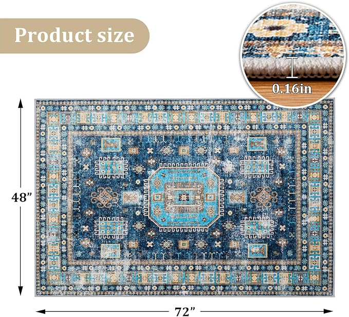 Office Chair Mat for Hardwood Floor, Machine Wash - Image 7