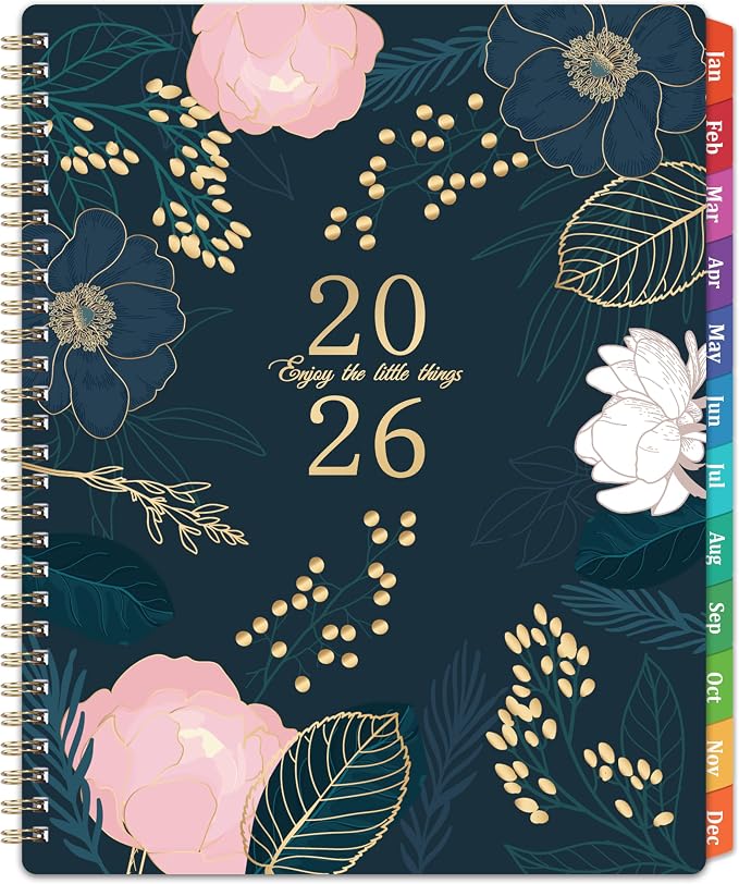 2026 Planner - Planner 2026, January - December 2026, Weekly and Monthly Planner by Indeme