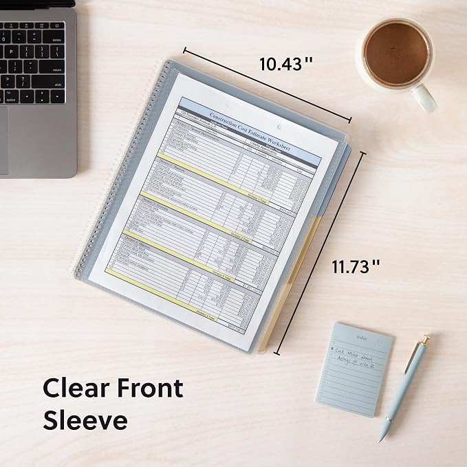 Smead Project Organizer, Office Supplies, 24 Pockets, Tear Resistant Poly File - Image 4