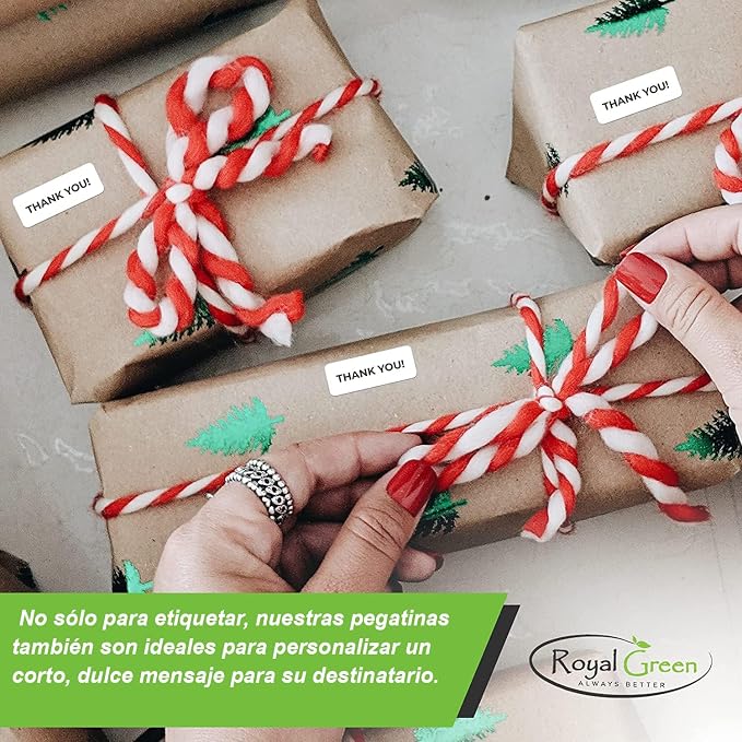Small White Rectangular Labels + Color Printable Labels - Image 5