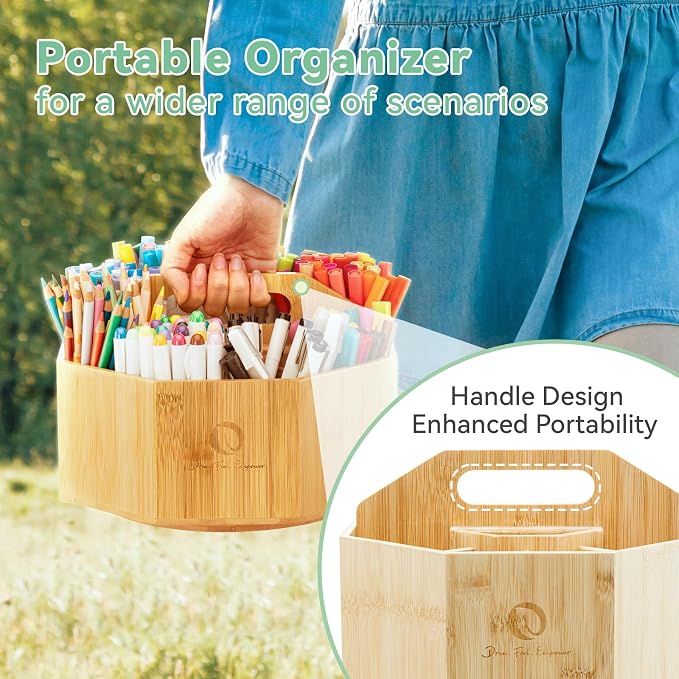 Ohuhu Rotating Marker Organizer - Image 3