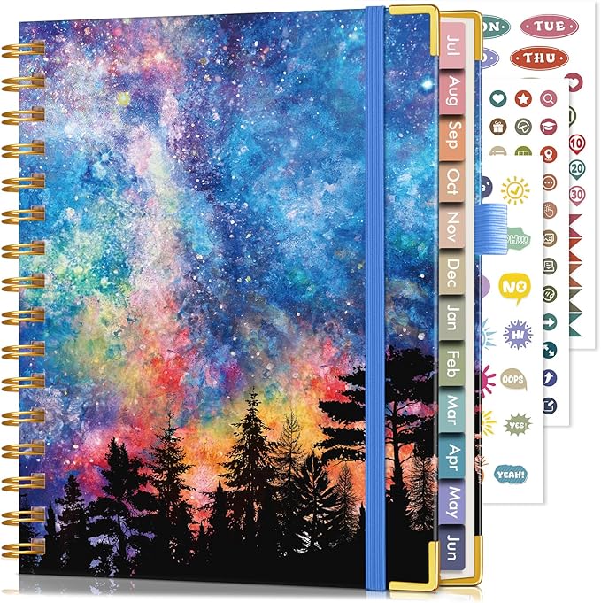 Academic Planner 2026-2027, Hardcover Leather Weekly and Monthly Calendar by Unknown