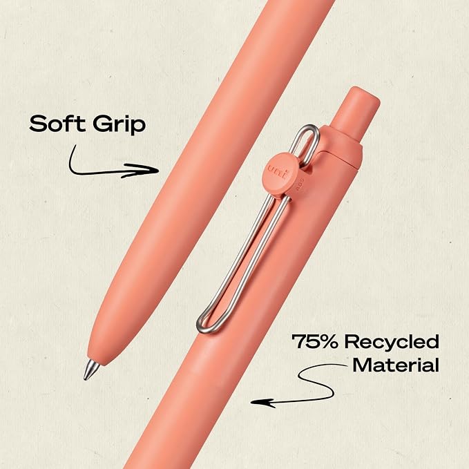 uniball™ Zento Gel Pens, 0.7mm Medium Point, Retractable, Smooth Writing - Image 4