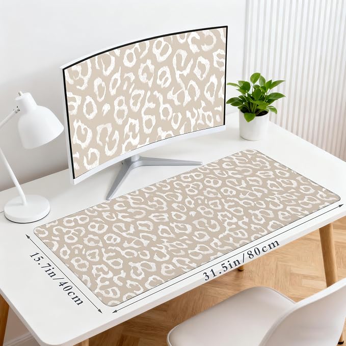 Desk Cover Mat, XXL Large Mouse Pad, Computer Laptop Mat Desk Decor - Image 2
