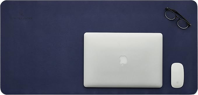 Gallaway Leather Desk Mat, Desk Writing Pad - Image 3