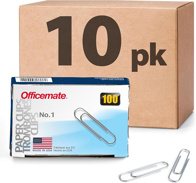 OIC Paper Clips by Officemate