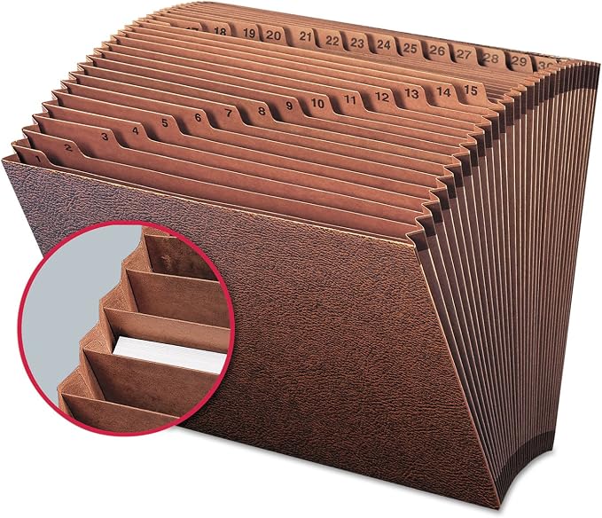 Smead TUFF Expanding File, 31 Pockets, Letter Size - Image 3