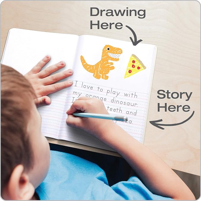 Oxford Primary Composition Notebooks, Kids Handwriting & Drawing Story Journal - Image 2