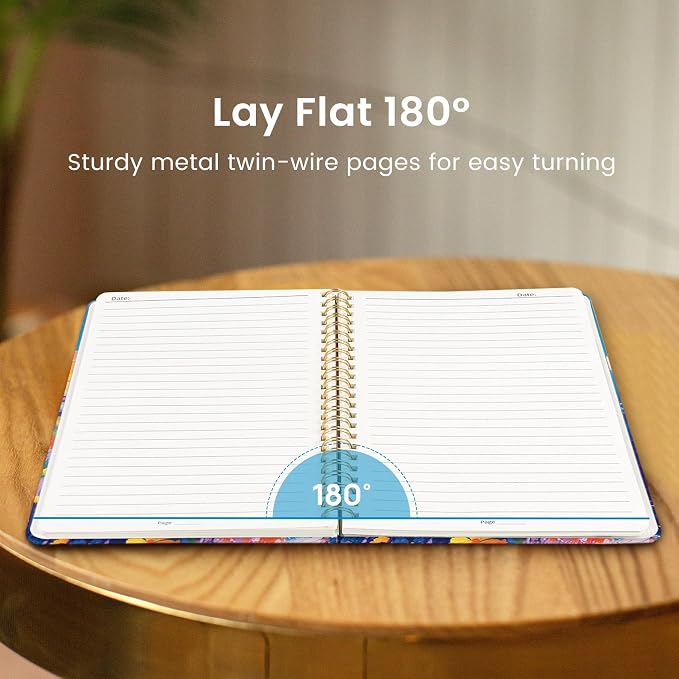 Taja Lined Spiral Notebook Journal - Image 4