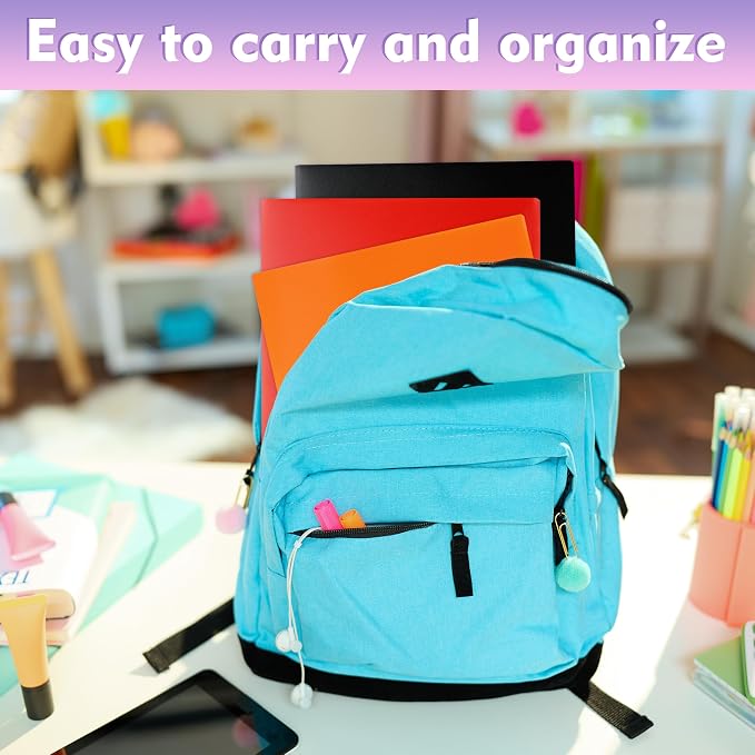 pmybupo 6 Pack Plastic Folders - Image 5