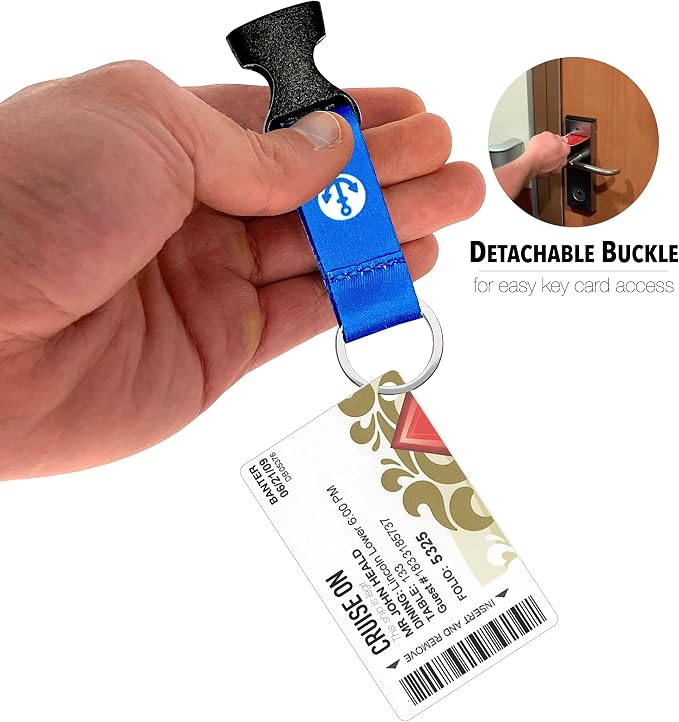 Cruise On Cruise Lanyard for Ship Cards – 2-Pack Retractable Badge & Waterproof - Image 4