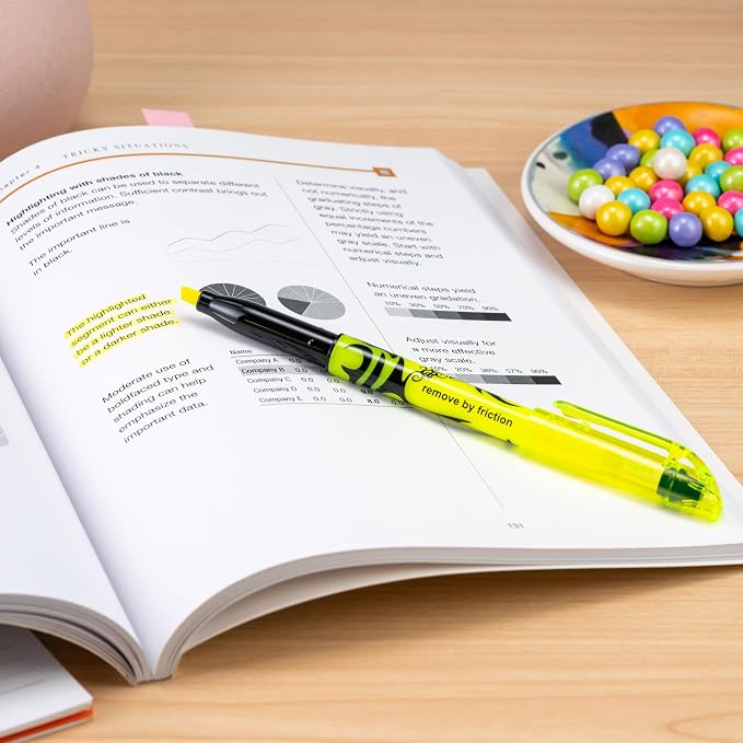 Pilot FriXion Light Erasable Highlighters, Chisel Tip, Journaling, and Office - Image 6
