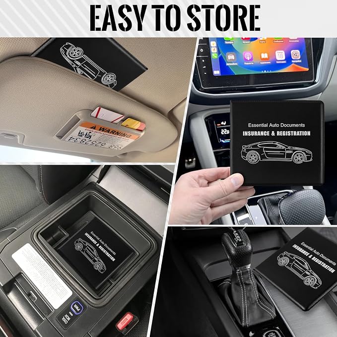 REGUICORP Registration and Holder, Auto Essential Holder, Interior Accessories - Image 7