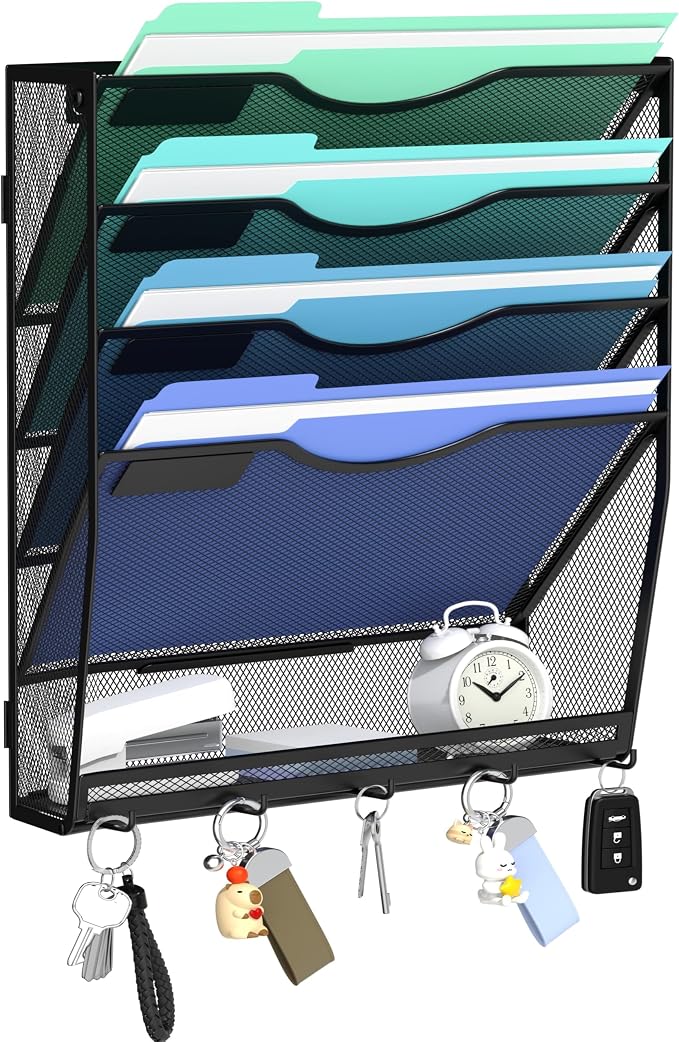 Gawerk 5-Tier Hanging Wall File Organizer by Gawerk