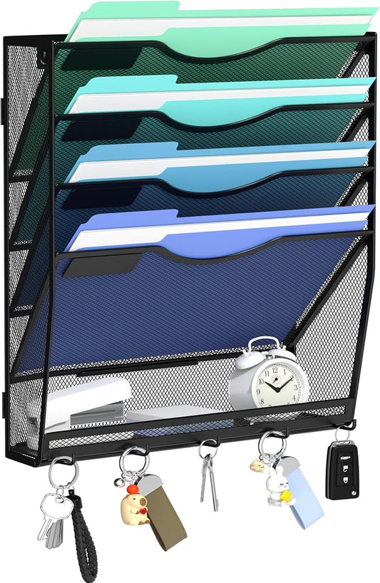 Gawerk 5-Tier Hanging Wall File Organizer by Gawerk