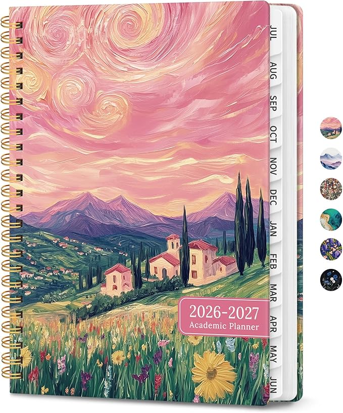 Planner 2026-2027, Monthly and Weekly Academic Planner July 2026 by Zotia