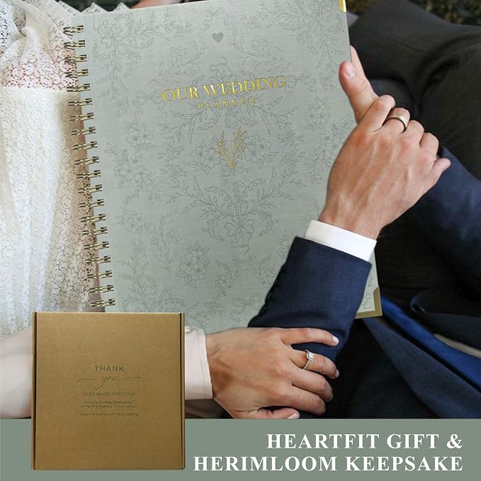 Bride Squad Wedding Planner Book and Organizer | Bridal Wedding Planner Book - Image 8