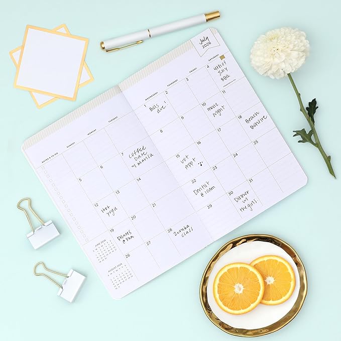 Blue Sky Day Designer 2026-2028 Monthly Academic Year 24 Month Planner Calendar - Image 2