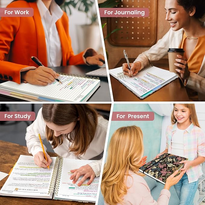 Large Spiral Lined Notebooks for Work - Image 7