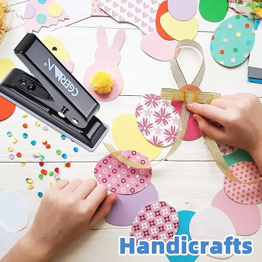 Single Hole Punch, 30 Sheet Capacity, Heavy Duty Paper Hole Puncher, 1/4" Hole - Image 7