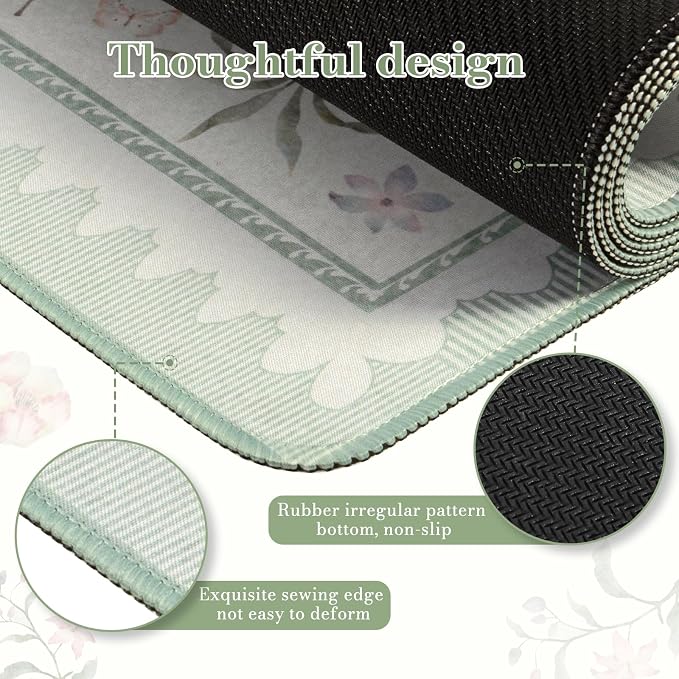 iCasso Desk Cover Mat Green, Extra Large Mouse Pad - Image 3