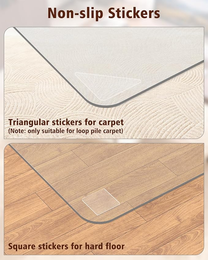 Soimeat Hard Frosted Office Chair Mat - Image 4