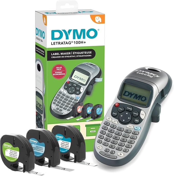 DYMO Label Maker Machine with 3 Tapes by Unknown