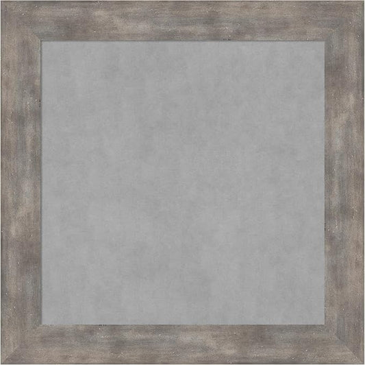 Amanti Art Silver Framed Magnetic Board 15x15 X-Small Vision Board by AmantiArt