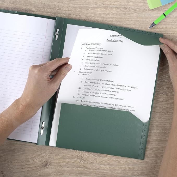 Five Star 2-Pocket Plastic Folder - Image 6