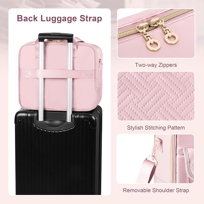 Teacher Bag with Accordion File Organizer, 15.6 Inch Laptop Briefcase - Image 6