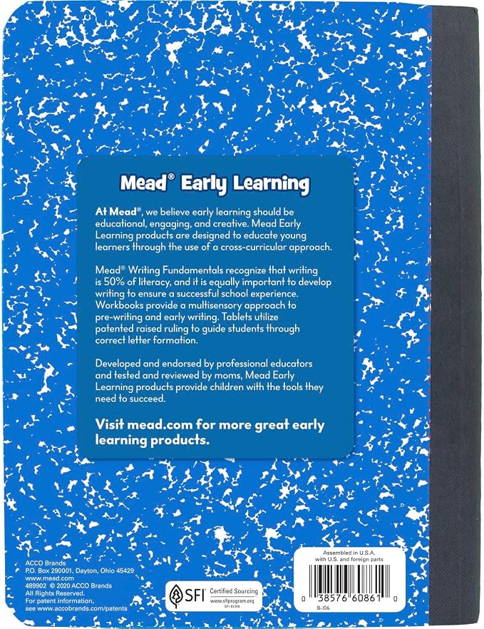 Mead Primary Composition Book, Primary Ruled Journal, Grades K-2, 7-1/2" x - Image 8