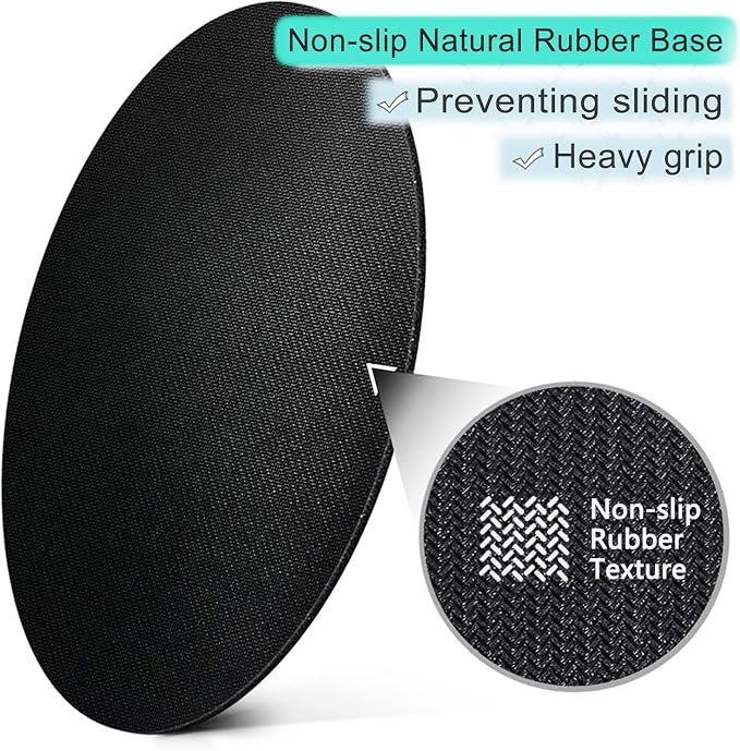 ITNRSIIET Round Mouse Pad with Stitched Edge Premium-Textured Waterproof - Image 4