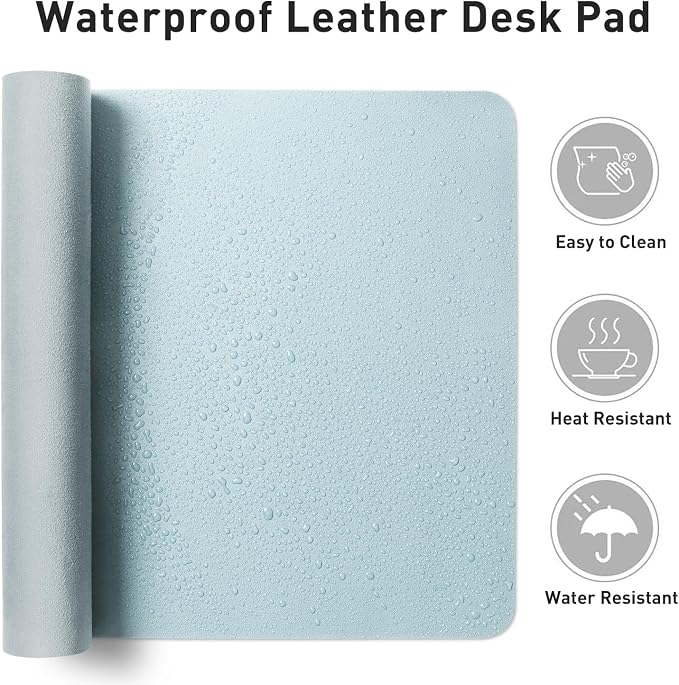 Aothia Faux Leather Desk Mat - Image 7