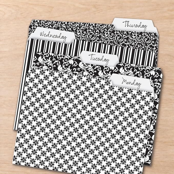 Current Elegant Black File Folders Value Pack - Image 9