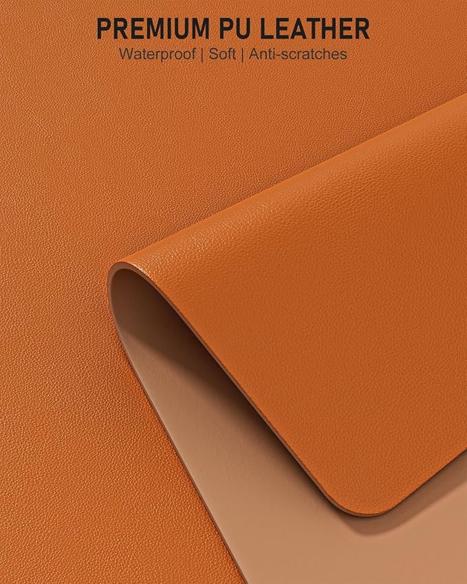 Desk Pad, Waterproof Laptop Computer Writing Mat - Image 3