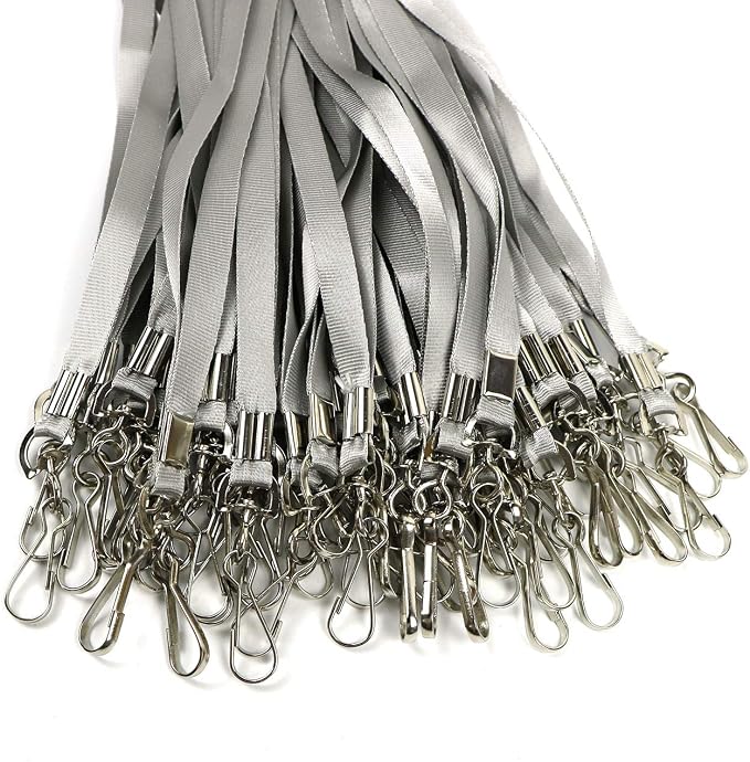 Beebel Gray Lanyard Bulk Lanyards - Image 4