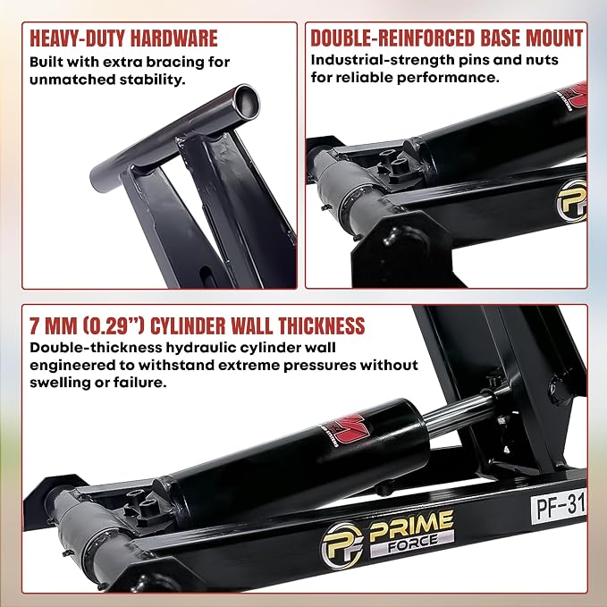 3 Ton Dump Trailer Hydraulic Scissor Hoist | Premium Hoist Kit | Hydraulic Dump - Image 3