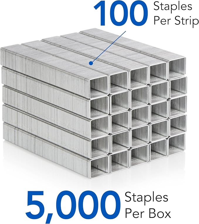 Swingline Staples, Heavy Duty, 3/8" Length, 60 Sheet Capacity, 1 Pack - Image 5
