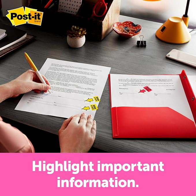 Post-it Flags, 1 in. x 1.7 in., One Dispenser - Image 2