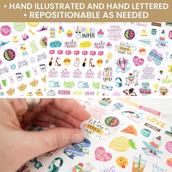 Bloom Daily Planners Productivity Stickers - Image 5