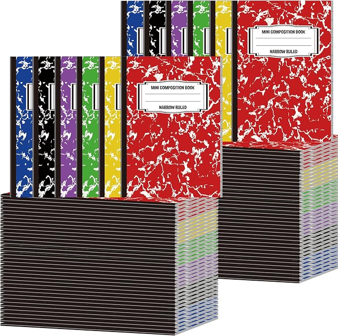 Eersida Mini Composition Notebook Composition Books Small Marble Note Books by Eersida