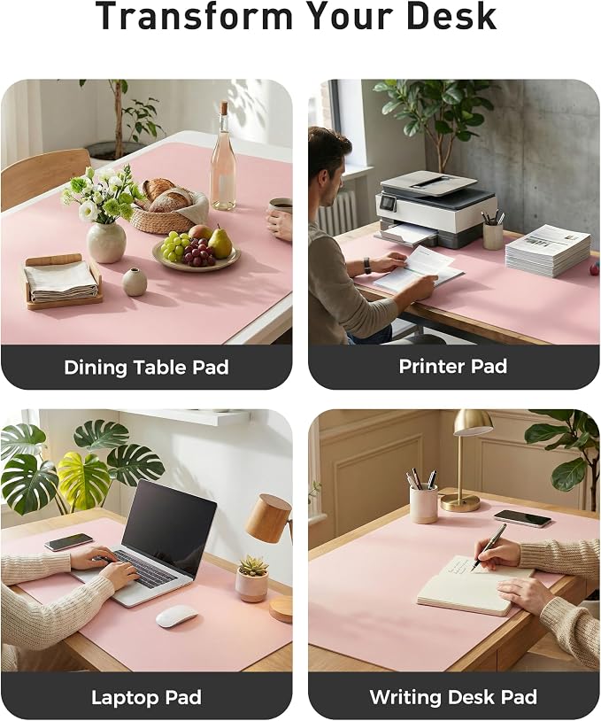 Aothia Faux Leather Desk Mat - Image 6