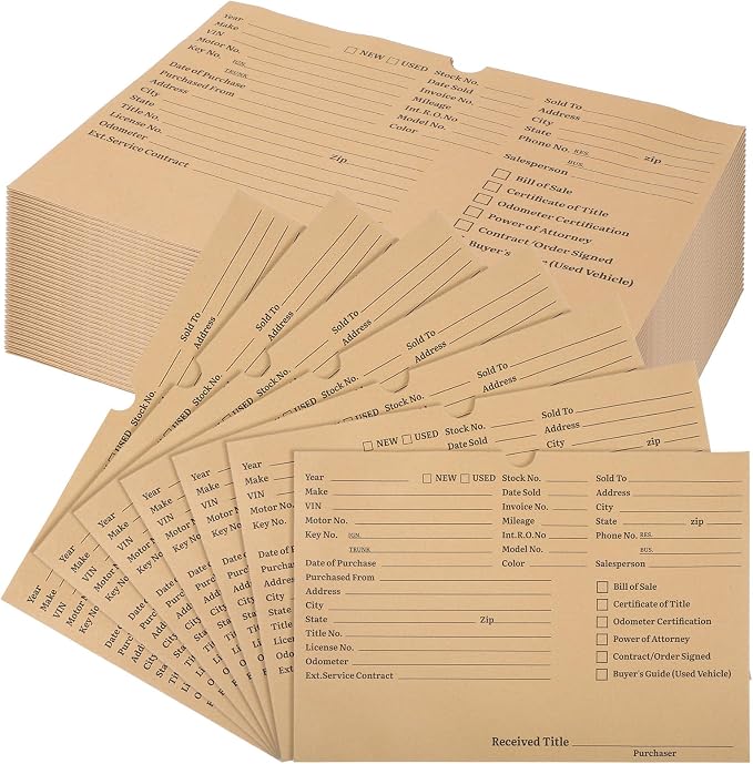 120 Pcs Project Folders by Unknown