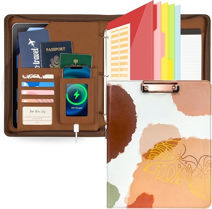 Ospelelf Leather Clipboard by OspelelfOfficeSupplies