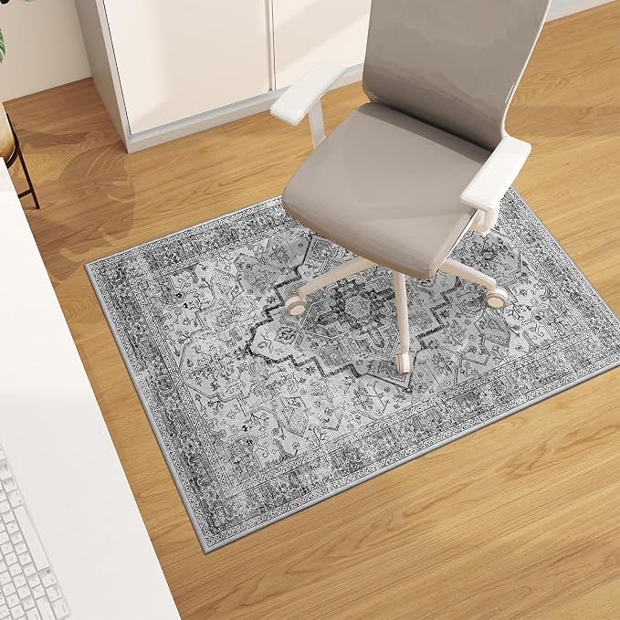 chakme Office Chair Mat for Hardwood Floor, Machine Wash by CHAKME